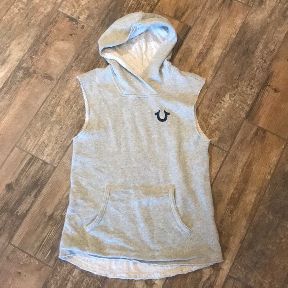 True Religion Sleeveless Hoodie